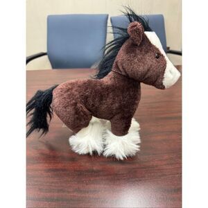 Webkinz Clydesdale Horse Plush Animal
